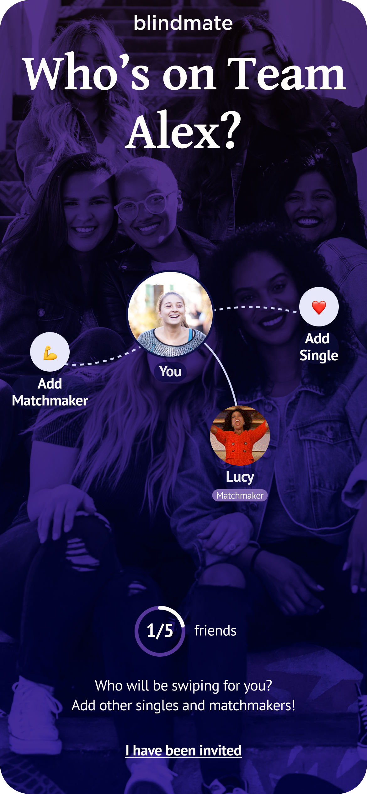 Wall iteration 2: Who's on Team Alex?