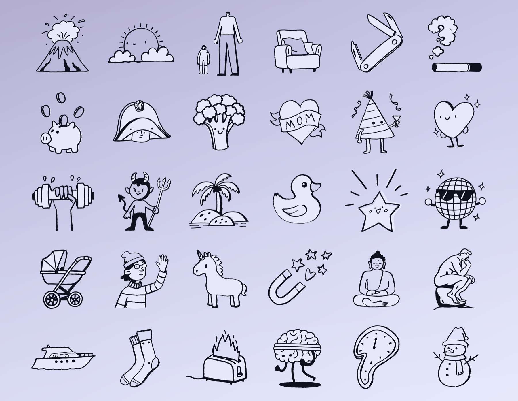 Blindmate — AI-generated illustration pipeline for question cards