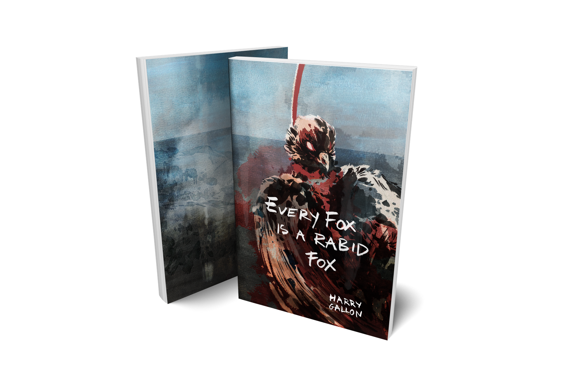 Book cover for Harry Gallon's 'Every Fox Is a Rabid Fox', Dead Ink Books