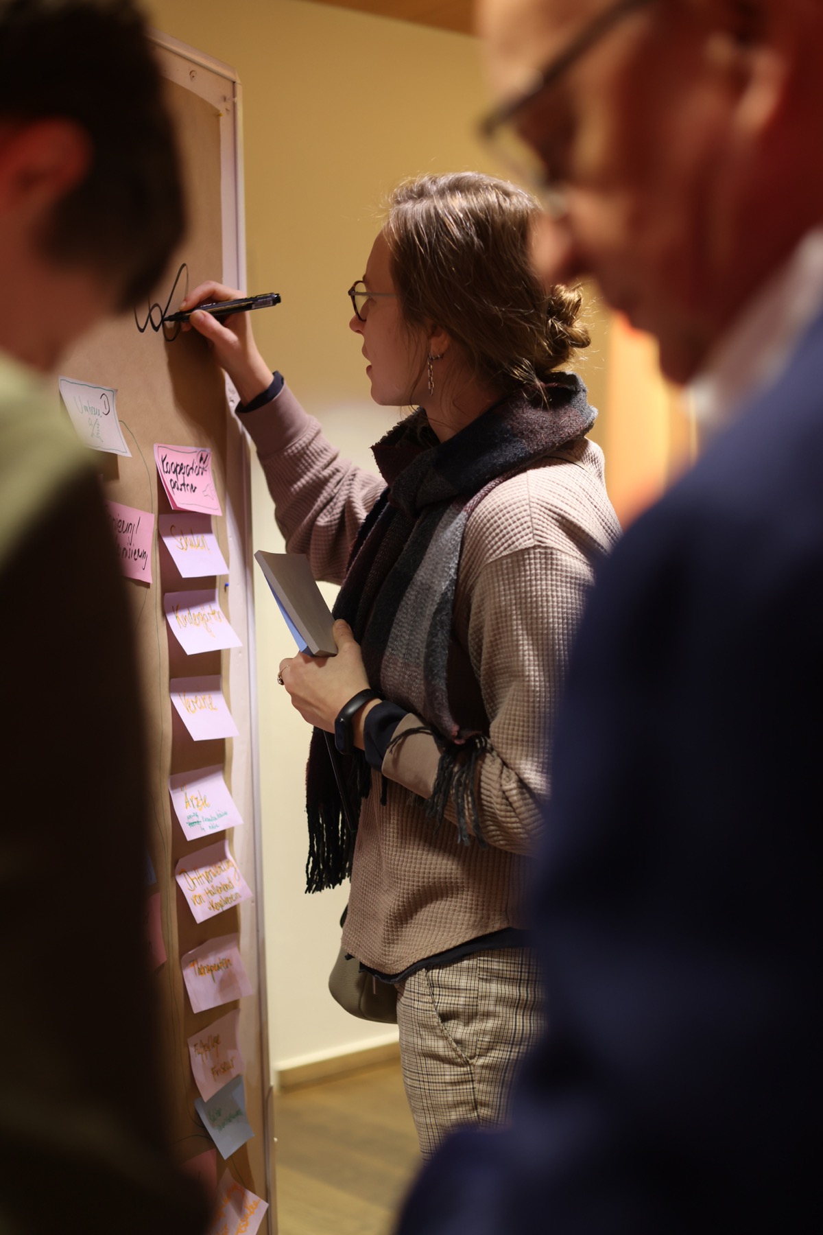 Leading a UX workshop for Wohnvoll in Frankfurt am Main